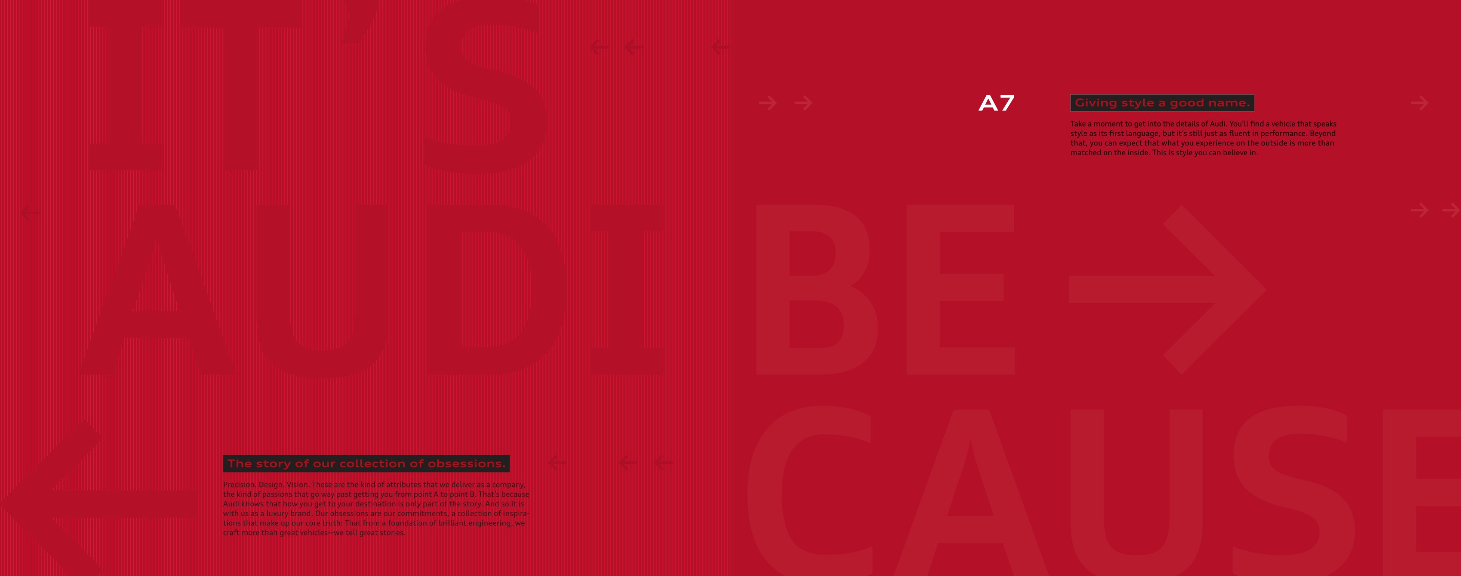 2014 Audi A7 Brochure Page 22
